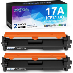 Compatible  HP CF217A Black High Yield Toner Cartridge 2 Packs